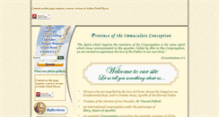 Desktop Screenshot of pallottinesisters.org